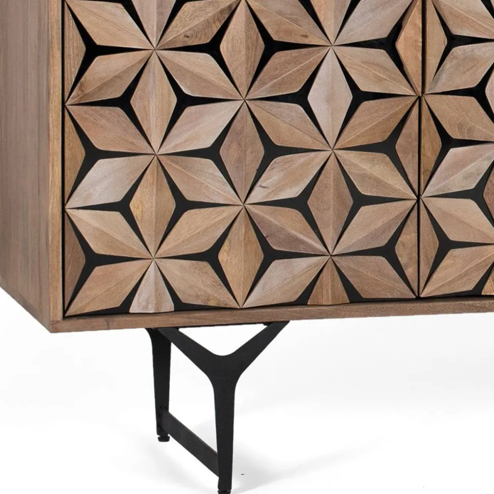 Design Sideboard mit toller Frontgestaltung - Omany