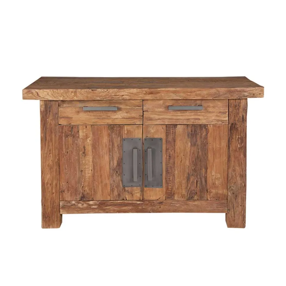 Design Sideboard Ragista aus Teak Altholz