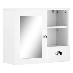 Design Spiegelschrank fürs Bad in Weiß - Gorgona