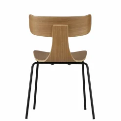 Design Stapelstuhl Set Gregoriana aus Schichtholz Esche (2er Set)