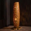 Design Stehleuchte aus Teak Massivholz - Niridena