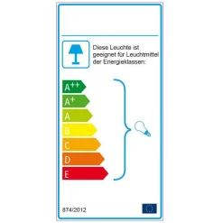 Design Stehleuchte für drei Leuchtmittel - Sambia