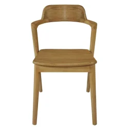 Design Stuhl aus Sungkai Holz - Bottaro