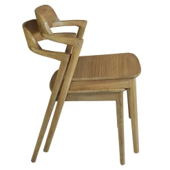 Design Stuhl aus Sungkai Holz - Bottaro