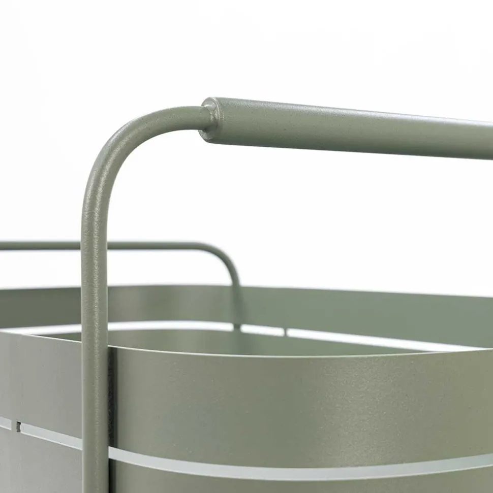 Design Teewagen in Graugrün - Ben