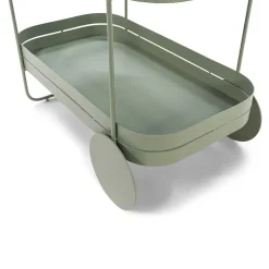 Design Teewagen in Graugrün - Ben