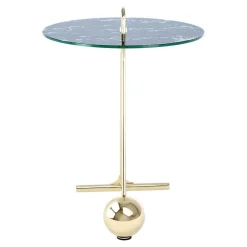 Design Tischchen in Schwarz & Gold - Chiceria