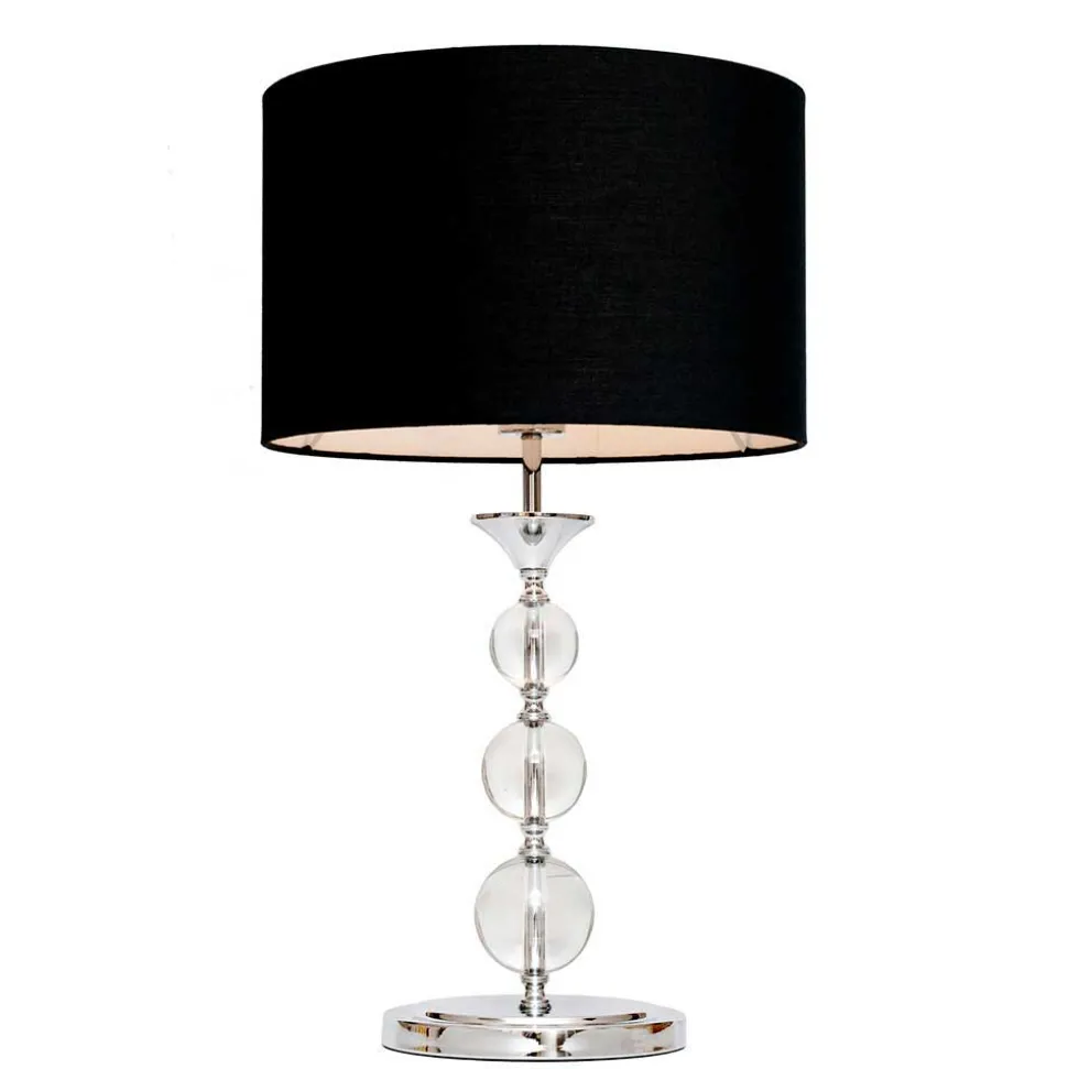 Design Tischleuchte Culvanella aus Glas und Metall