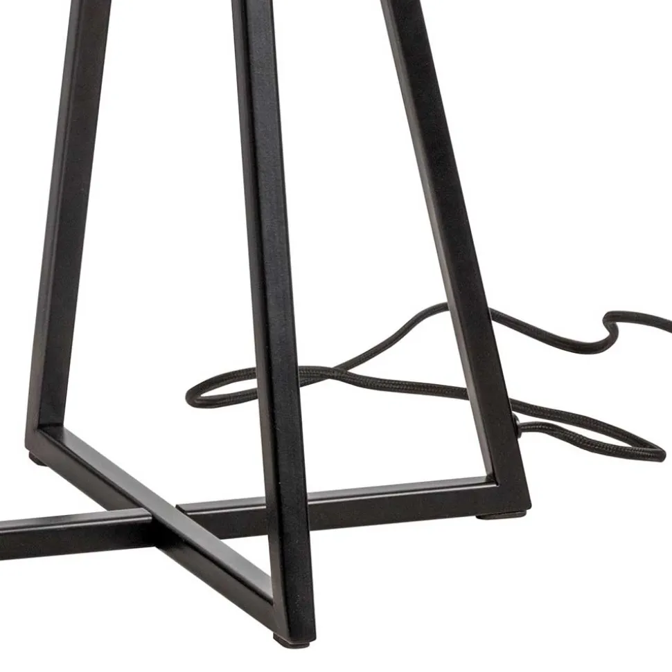 Design Tischleuchten in Beige Stoff - Megana (2er Set)