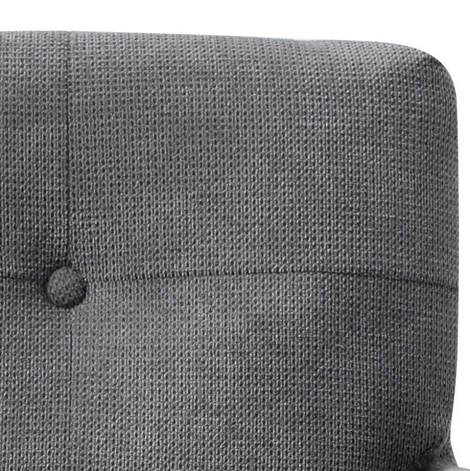 Design Tischsessel in Grau - drehbar - Portland S (2er Set)