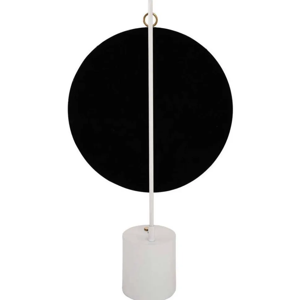 Design Tischspiegel in Weiß mit Gold - Tihano