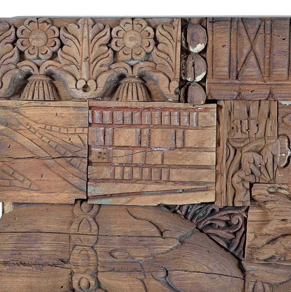 Design Türen-Kommode aus Mangoholz rustikal - Lacid