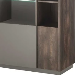 Design TV Anbauwand Möbelset - Mundo (vierteilig)