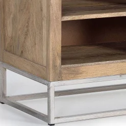 Design TV Lowboard aus Mangobaum Massivholz - Valuta