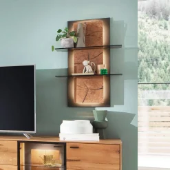 Design Wandregal mit Beleuchtung - Drinidad