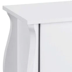 Design Waschbecken-Unterschrank in Weiß - Besi