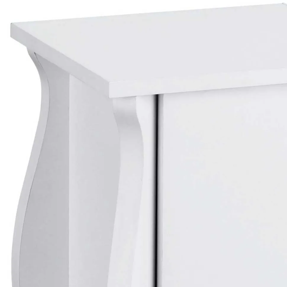 Design Waschbecken-Unterschrank in Weiß - Besi