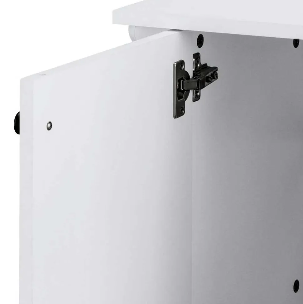 Design Waschbecken-Unterschrank in Weiß - Besi