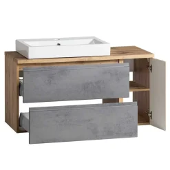 Design Waschtisch mit Aufsatzbecken - Mia