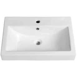 Design Waschtisch mit Aufsatzbecken - Mia