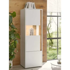 Design Wohnwand 350 cm breit - Nonessia I (dreiteilig)