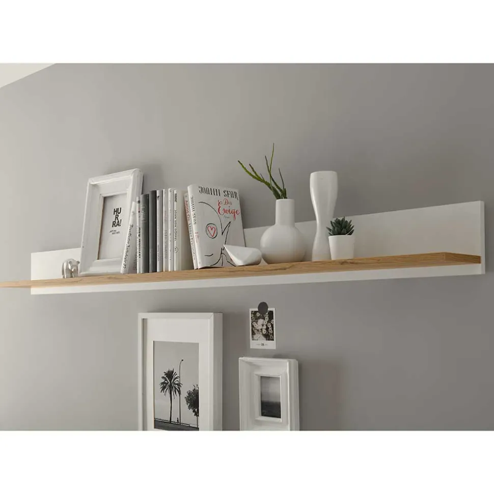 Design Wohnwand 270 cm breit - Nonessia (vierteilig)