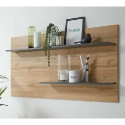 Design Wohnwand als günstiges Set - Ahilav (fünfteilig)