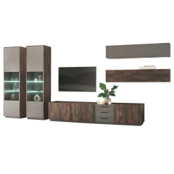 Design Wohnwandmöbel Set - Mundo (fünfteilig)