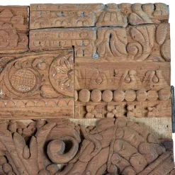 Design Wohnzimmerschrank aus Mangoholz rustikal - Lacid