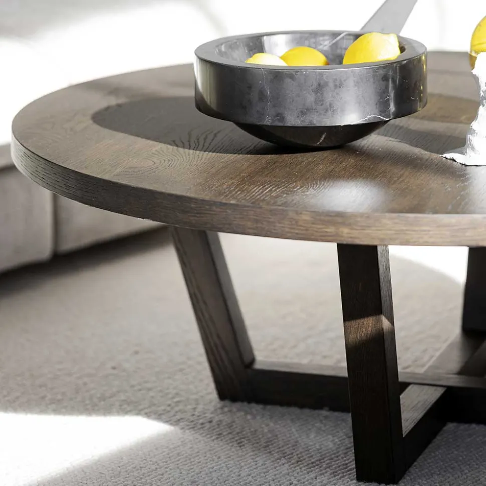 Design Wohnzimmertisch in Braun - Cazama