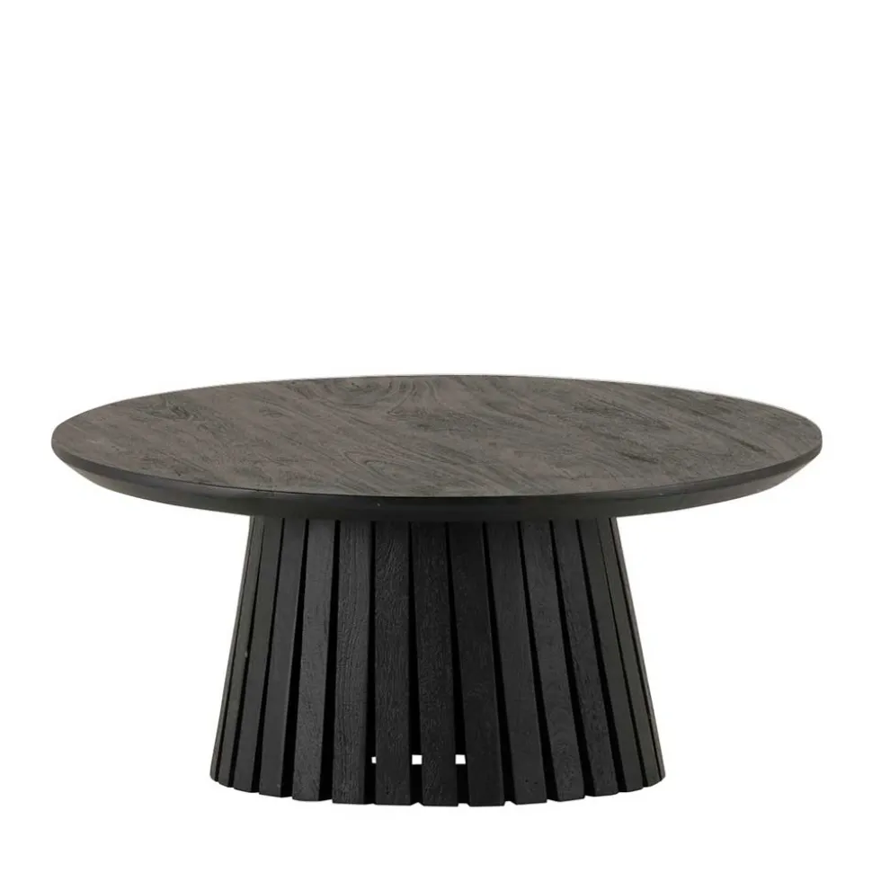 Design Wohnzimmertisch mit Säulenfuß - Clomina