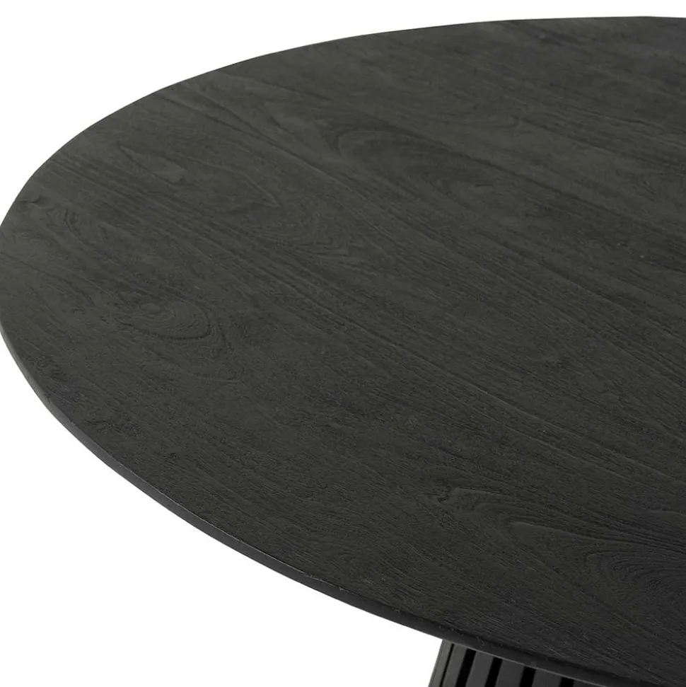 Design Wohnzimmertisch mit Säulenfuß - Clomina