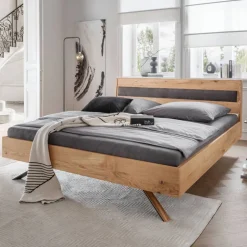 Designbett in Wildeiche - Mutsu