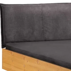 Designbett mit Holzkufen aus Kiefer gelaugt - Ravilon