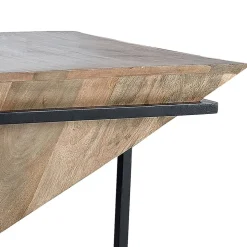Design-Couchtisch aus Mangobaum Massivholz - Rovakis