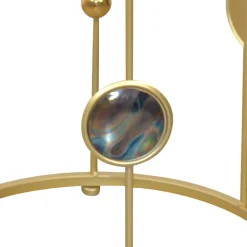 Designer Beistelltisch aus Spiegelglas - Quarzas