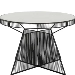 Designer Couchtisch mit Marmorplatte - Imraca