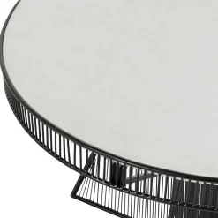 Designer Couchtisch mit Marmorplatte - Imraca