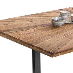 Designer Esstisch aus Recyclingholz Teak - Lolly