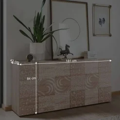 Designer Sideboard mit Druck - Bielvas