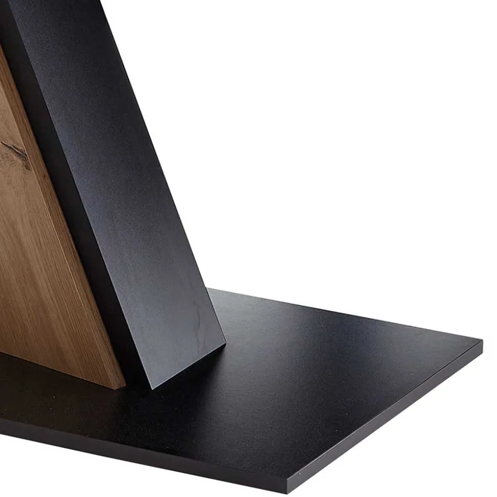 Designer Säulentisch in Wildeiche NB - Craig