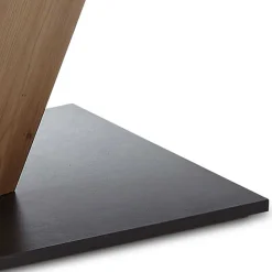 Designer Säulentisch in Wildeiche NB - Craig