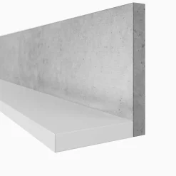 Designer TV Anbauwand in Betonoptik - Venatio (dreiteilig)