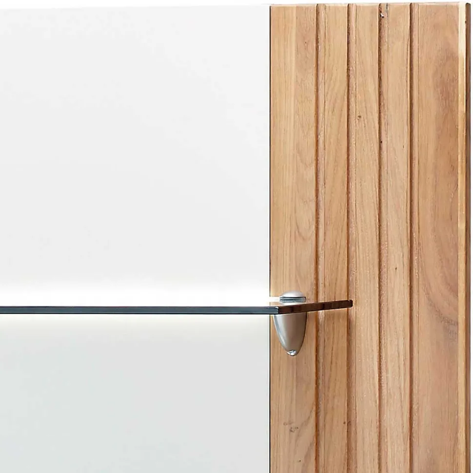 Designer TV Wohnwand in Weiß - Miloris (dreiteilig)