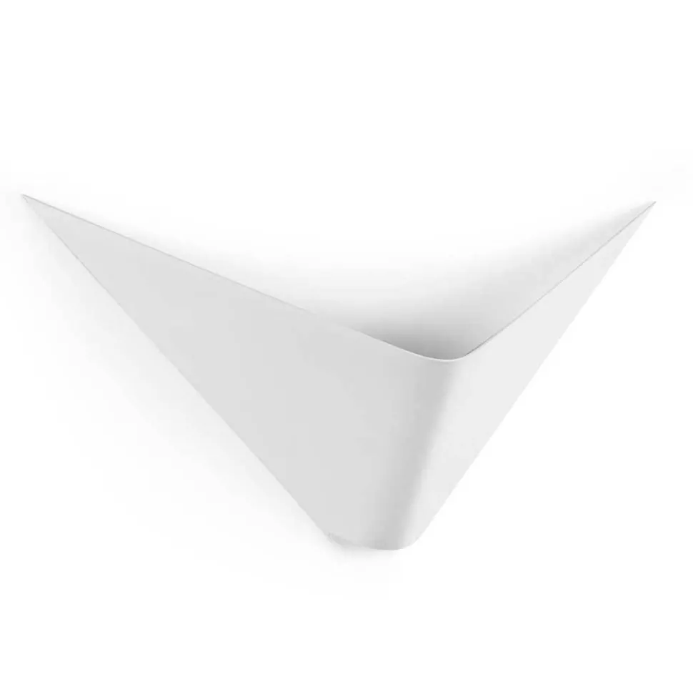 Designer Wandlampe in Weiß - Bean