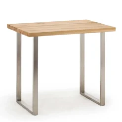 Designer 120x80 Bartisch aus Wildeiche - Alamo