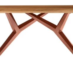 Design-Esstisch aus Altholz Teak - Canarie