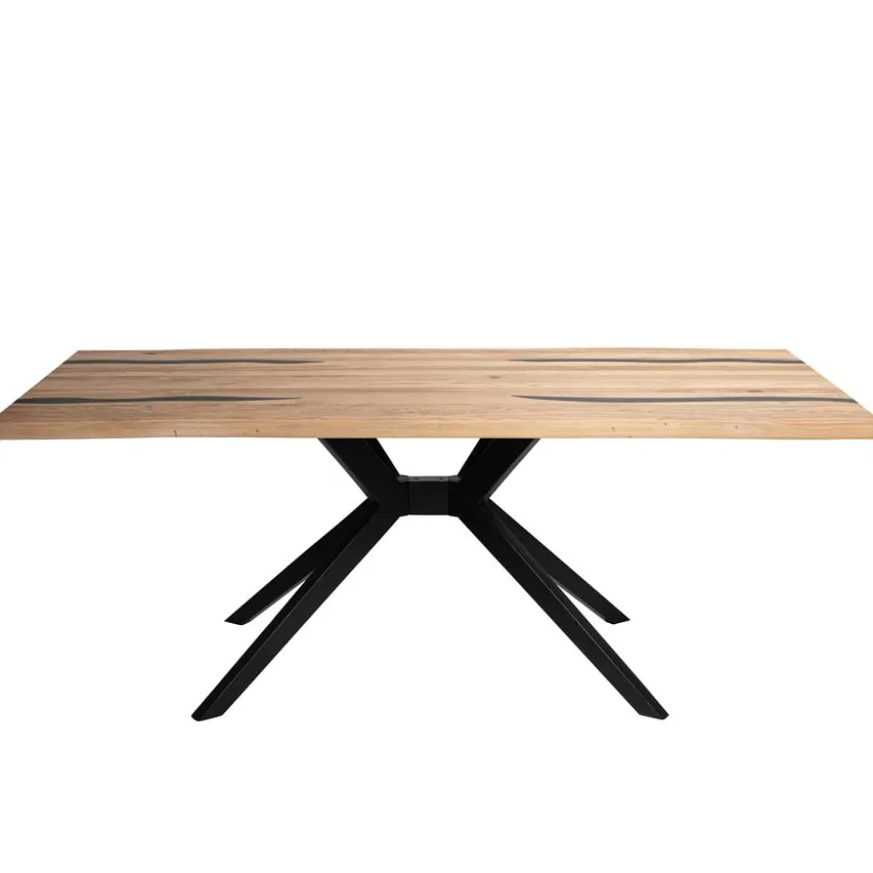 Design-Esstisch mit Baumkanten - Slavidra