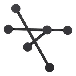 Design-Hängegarderobe aus Stahl - Wetrano