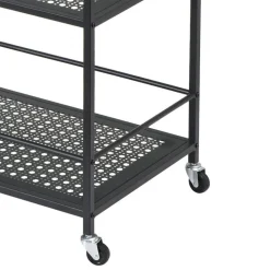 Design-Küchenwagen in Schwarz - Panfreda